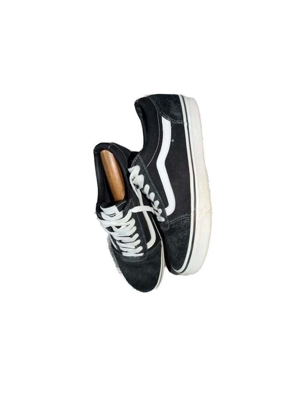 Vans Old Skool Black and White Skate Shoes